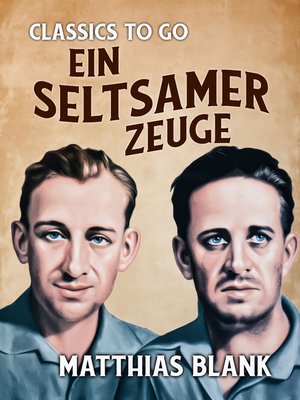 cover image of Ein seltsamer Zeuge